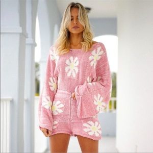 STORIA PINK Floral Matching Set